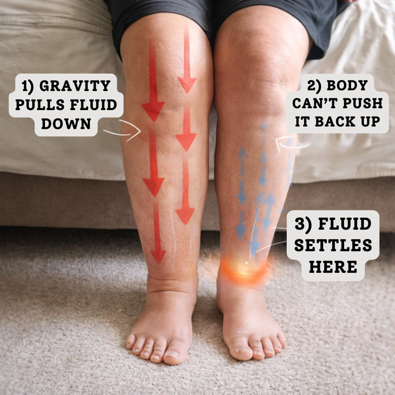 Leg fluid diagram
