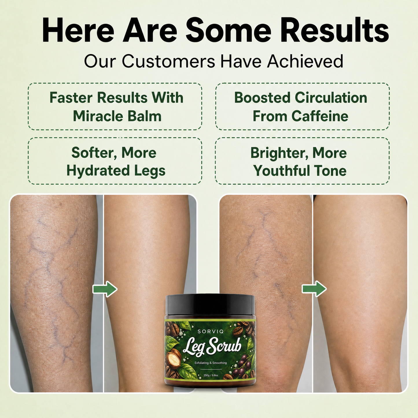 Sorviq™ Exfoliating Leg Scrub (Buy 1, Get 2 FREE!)