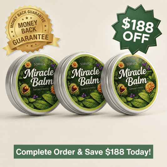 Sorviq Miracle Balm (Buy 1, Get 2 FREE!)