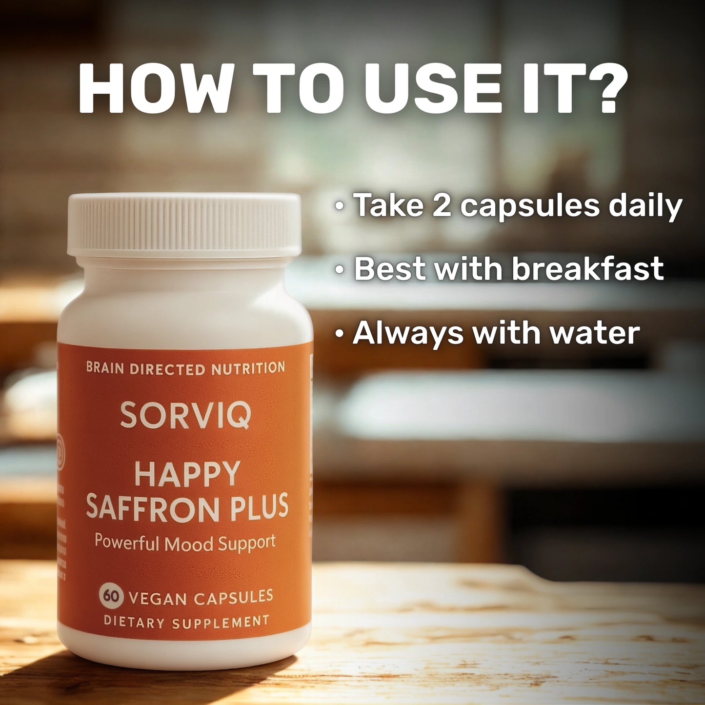 Sorviq™ Happy Saffron Plus