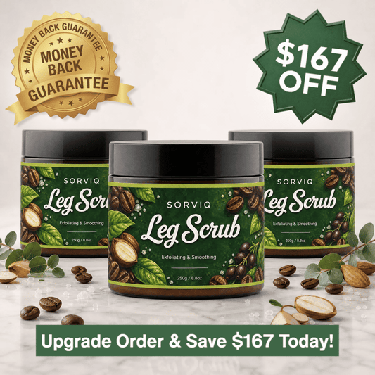 Sorviq™ Exfoliating Leg Scrub (Buy 1, Get 2 FREE!)