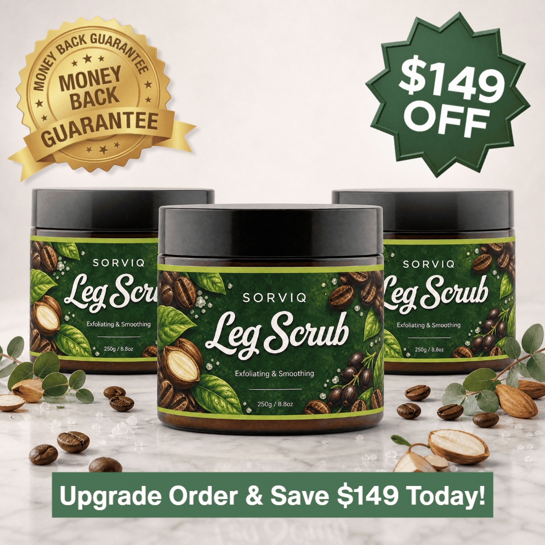 Sorviq™ Exfoliating Leg Scrub (Buy 1, Get 2 FREE!)