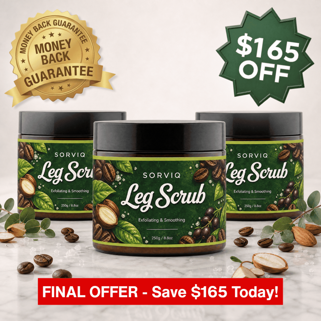 Sorviq™ Exfoliating Leg Scrub (Buy 1, Get 2 FREE)