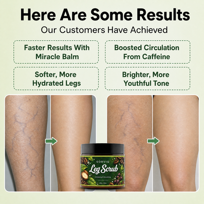 Sorviq™ Exfoliating Leg Scrub (Buy 1, Get 2 FREE!)
