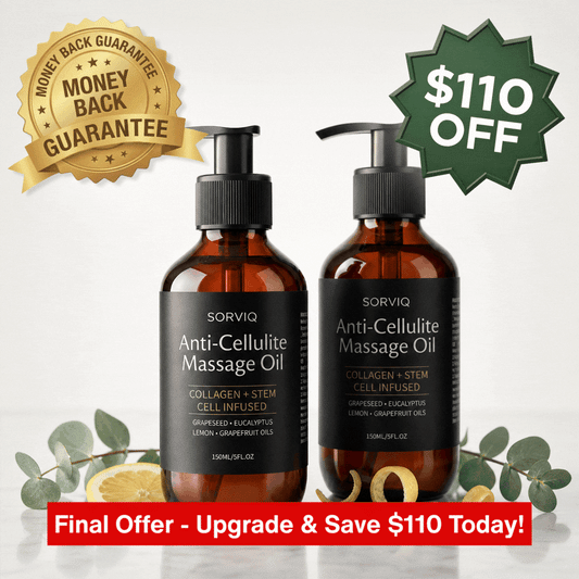 Anti-Cellulite Massage Oil (Buy 1, Get 1 FREE!)